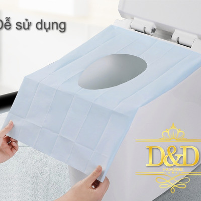 Tấm lót, miếng lót bồn cầu vệ sinh WHIKON dùng một lần tiện lợi