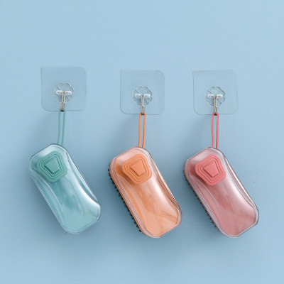 Bàn Chải Chà Chân, Chà Sàn, Bàn Chải Quần Áo Đa Năng Có Ngăn Đựng Nhả Xà Phòng Cao Cấp Tiện Lợi