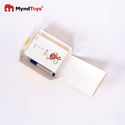 Đồ Chơi Giáo Dục Myndtoys - Thẻ Học Chữ Cái và Số Đếm (My Encyclopedia) Dành Cho Các Bé Trên 4 Tuổi