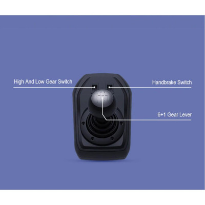 Vô lăng chơi game PXN V9 Gaming Racing Wheel - Vô lăng 270/900 độ , pedal chân côn , số sàn 7 cấp , Có RUNG - HÀNG CHÍNH HÃNG