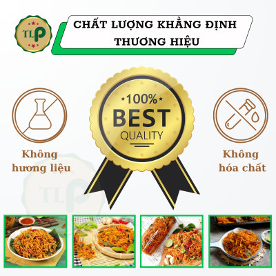 KHÔ GÀ LÁ CHANH COMBO 1KG - MỖI HŨ 500G