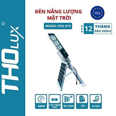 Đèn năng lượng mặt trời DNL-015 Tholux 600W