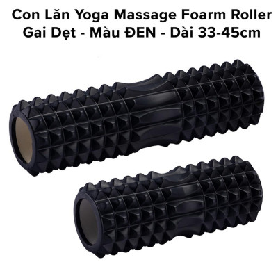 Con Lăn Yoga Massage Foarm Roller Ống Trụ Xốp Tập Thể Thao Giãn Cơ Có gai Roam Rollet Cao Cấp Chính Hãng Amalife