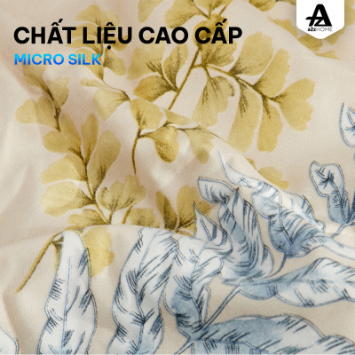 Mền Chần  Microfiber - Lông Vũ Nhân Tạo Mềm Mại Mirco Silk Cao Cấp Fern Trees A2Z Home