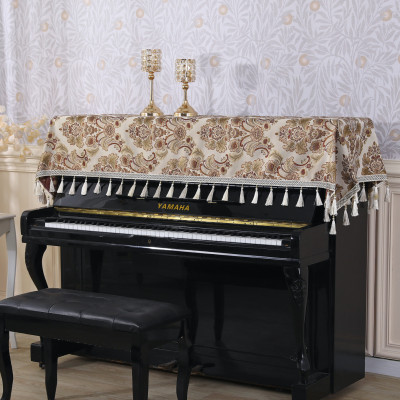 Khăn phủ đàn piano cơ đàn piano điện tử 88 phím phong cách Châu Âu cổ điển sang trọng chống bụi chống xước - Hàng chính hãng