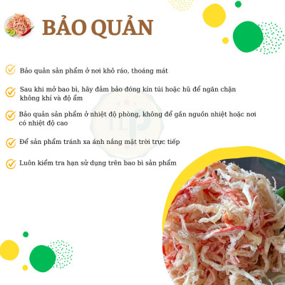 Mực Sợi Hấp Nước Dừa Tân Lộc Phát Túi 50g Ăn Vặt Yêu Thích 