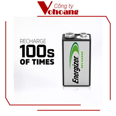 Pin Sạc Energizer 9V 175mAh Chính Hãng