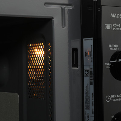 Lò vi sóng có nướng Sharp R-G251TV-BK 25 lít - Hàng chính hãng - Bảo hành 12 tháng