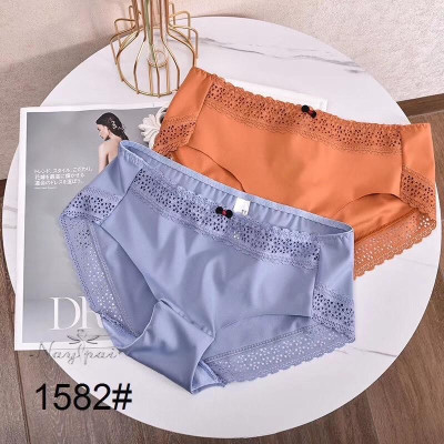 COMBO 5 QUẦN THUN LẠNH LƯNG CAO PHỐI REN CÓ NƠ 1582