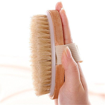 Bàn Chải Cọ Da Khô Cán Tháo Rời, Chải Cọ Da Khi Tắm Massage Cơ Thể Cực Đã AOE1025