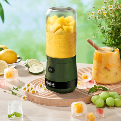 Máy xay hạt cà phê, sinh tố và đá viên dùng pin cầm tay 3 trong 1 đa năng. Thương hiệu Mỹ cao cấp HiBREW - G2. Hàng chính hãng