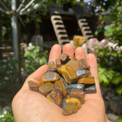 Đá Mắt Hổ Vàng Vụn NHASAN Cho Cuộc Sống An Khỏe, Thành Công