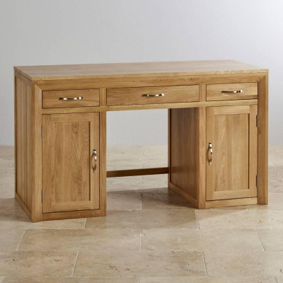 Bàn Làm Việc Bevel Lớn Gỗ Sồi IBIE OTBEVLO