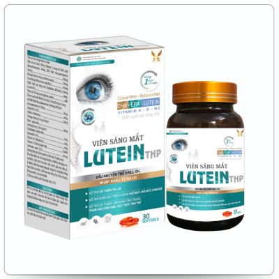 [TPBVSK] LUTEIN THP – Viên Sáng Mắt (Hộp 30 viên nang mềm)