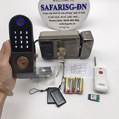 KHÓA CỔNG VÂN TAY ĐIỆN TỬ VR-1200A 