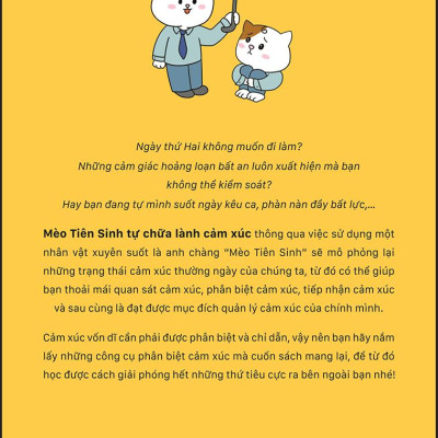 Mèo Tiên Sinh Tự Chữa Lành Cảm Xúc