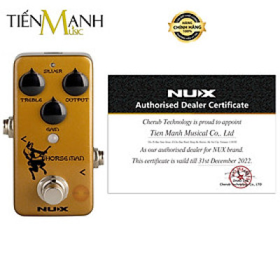 Phơ Đàn Guitar Nux Overdrive NOD1 Horseman - Bàn Đạp Effect Pedal Mini Core NOD-1 Hàng Chính Hãng