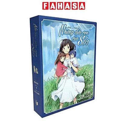 Sách - Boxset Manga - Ame Và Yuki - Những Đứa Con Của Sói - Tập 1 + Tập 2 + Tập 3 (Hộp 3 Tập) (Tái Bản 2025)