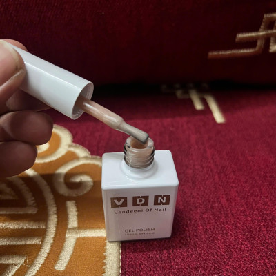 Sơn Thạch Nâu Nude VENDEENI V19-S03 Cao Cấp Chai 15ml Làm Nail, Sơn Gel Màu Thạch trà sữa Nude Nhạt Trong Suốt Bám Dính Bền Bóng Màu Chuẩn Nữ Women