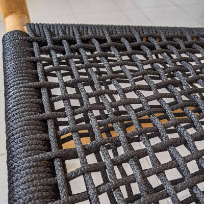 Bộ ghế thư giãn Queen Bench đan dây rope