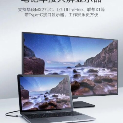 Ugreen UG50751US161TK 1.5M màu xám Dây USB Type-C - HÀNG CHÍNH HÃNG