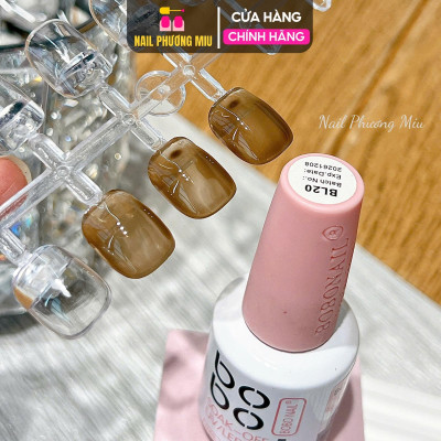 Sơn Thạch BOBO Màu Nâu Tây Số 20 Cao Cấp Chai 15ml Làm Nail Đậm Mướt, Màu Chuẩn, Sơn Gel Cao Cấp Cho Tiệm Nail