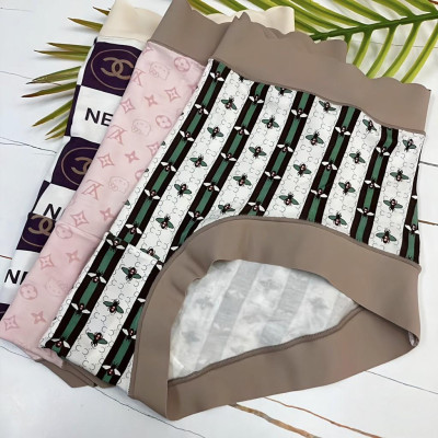 COMBO 5 QUẦN LỤA BIG SIZE LƯNG CAO HỌA TIẾT 6115