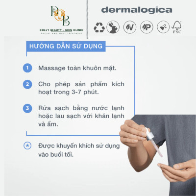 DERMALOGICA Peel Tái Tạo Hàng Ngày LIQUID PEELFOLIANT Phiên Bản Nâng Cấp có AHA, BHA, PHA