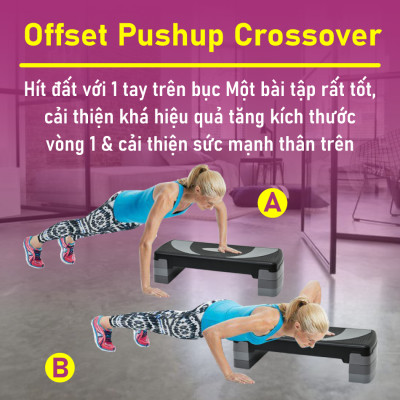 BG Bục dậm nhảy  size 78cm tập aerobic step giảm cân toàn thân hiệu quả (hàng nhập khẩu)