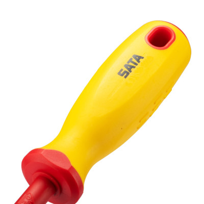 Tua vít đầu sao torx T20 x 181mm cách điện 1000V VDE SATA 61804