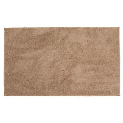Thảm phòng tắm JYSK Karlstad polyester màu be 70x120cm