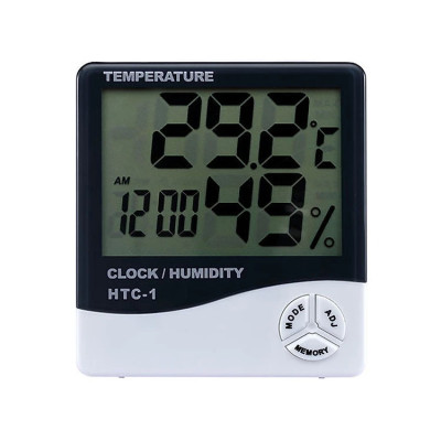 Máy đo nhiệt độ , độ ẩm không khí trong phòng - Hàng chính hãng 
