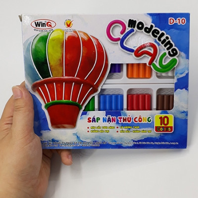 Đất Nặn WinQ D-10 (10 Màu)