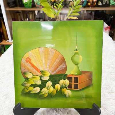 Tranh Sơn Mài Tĩnh vật Cao Cấp 30X30 cm