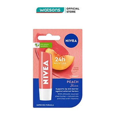 Son Dưỡng Môi Đào Nivea 4.8g