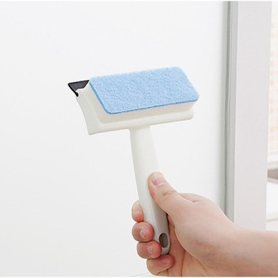 Bàn chải chà cửa kính, tường gạch men nhà tắm Kokubo có móc treo tiện dụng - Made in Japan