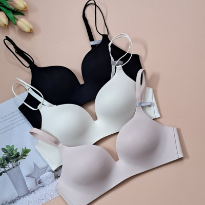 Áo ngực nữ không gọng mút đúc đệm mút dày 3cmn VICCI AV.240 không đường may nâng đẩy ngực cao cấp 