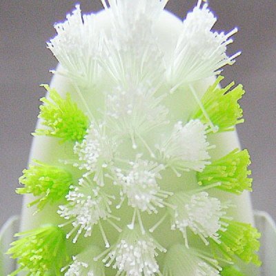 Bàn chải giặt quần áo có quai cầm Kokubo - Màu trắng xanh