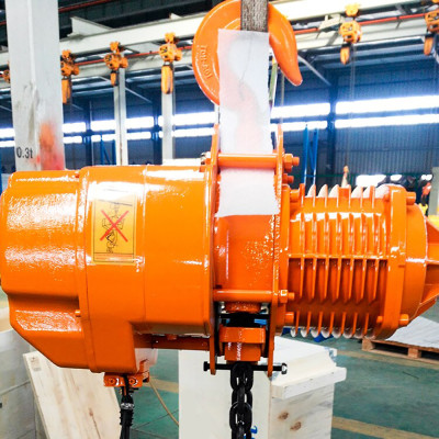 Pa Lăng Xích Điện ABG Kdh 2 Tấn Xích Đơn, Độ Dài Xích 6 Mét, Palang Xích Dùng Điện 380V Dùng Nâng Hạ Hàng Hóa, Thiết Bị Trong Nhà Xưởng, Công Nghiệp- Hàng Chính Hãng