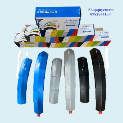 Chắn bùn xe đạp gấp gọn linh hoạt, có đèn hậu cao cấp