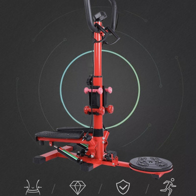 Máy tập thể dục đa năng TT02, máy tâp leo núi kết hợp xoay eo, dây kéo đàn hồi tập tay kèm bộ tạ tay cho chị em tập tại nhà tiện lợi