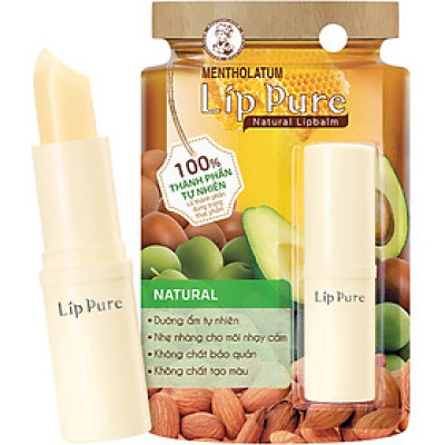 Son dưỡng môi không màu thành phần tự nhiên Lip Pure