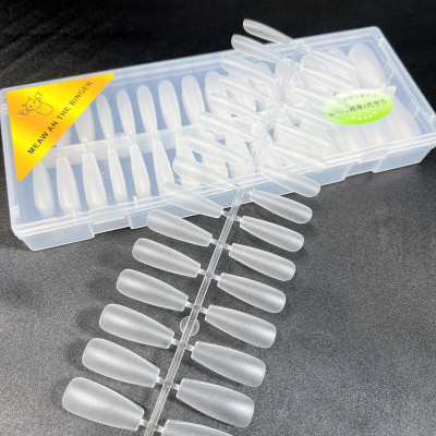 Móng Up Nhám Có Vân Nhiều Size 300 Móng Đa Năng, Siêu Dài, Chia Vạch Làm Nail Chuyên Nghiệp Nhựa Dẻo, Dễ Dũa Theo Form Nữ Women