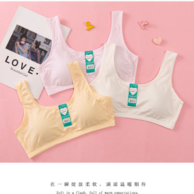 Áo Lót Nữ Học Sinh Ba Lỗ Cotton Thông Hơi Mút Liền 1376 – Êm Ái, Thoáng Mát