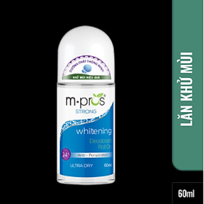 Lăn Khử Mùi – Trắng Mịn – Năng Động M.pros 60ml