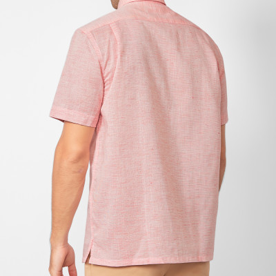 ÁO SƠ MI TAY NGẮN LINEN-V46-014581-RD1