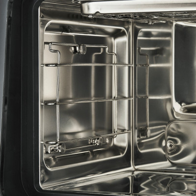 Lò nướng chân không kết hợp chức năng hấp Lock&Lock EJF693GRY Steam Air Fryer Oven (12.5 Lít) - Hàng chính hãng