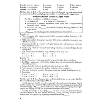Sách 36 Bộ Đề TiếngAnh Theo Cấu Trúc Đề Minh Họa Kì Thi 2025 Luyện Thi THPT Quốc Gia Dùng Chung Cho Các Bộ SGK Hiện Hành