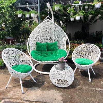 Bộ bàn ghế sân vườn + xích đu đôi NAVICOM N1