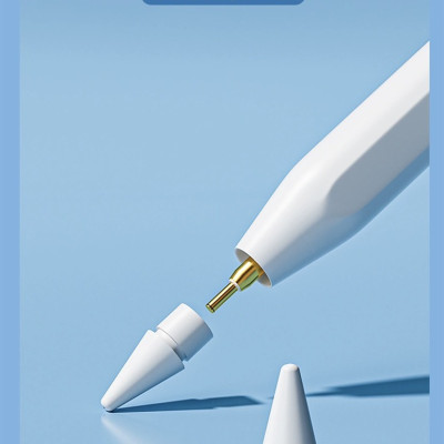 Bút cảm ứng Wiwu Pencil L Dành cho Ipad làm bằng hợp kim nhôm, thiết kế từ tính bảo vệ bút khỏi bị lăn và rơi - Hàng chính hãng